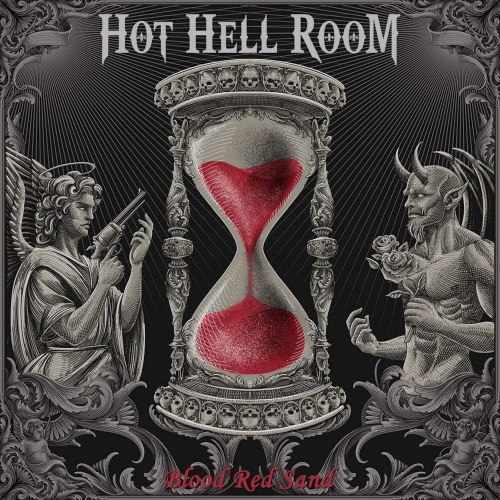 Pochette du "Blood red sand" (2026) de HOT HELL ROOM