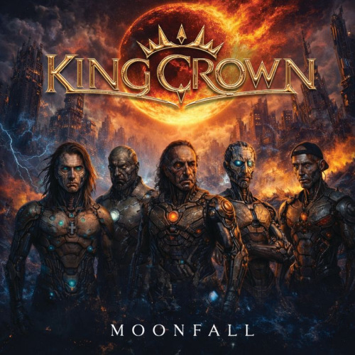 Pochette du "Moonfall" (2026) de KINGCROWN